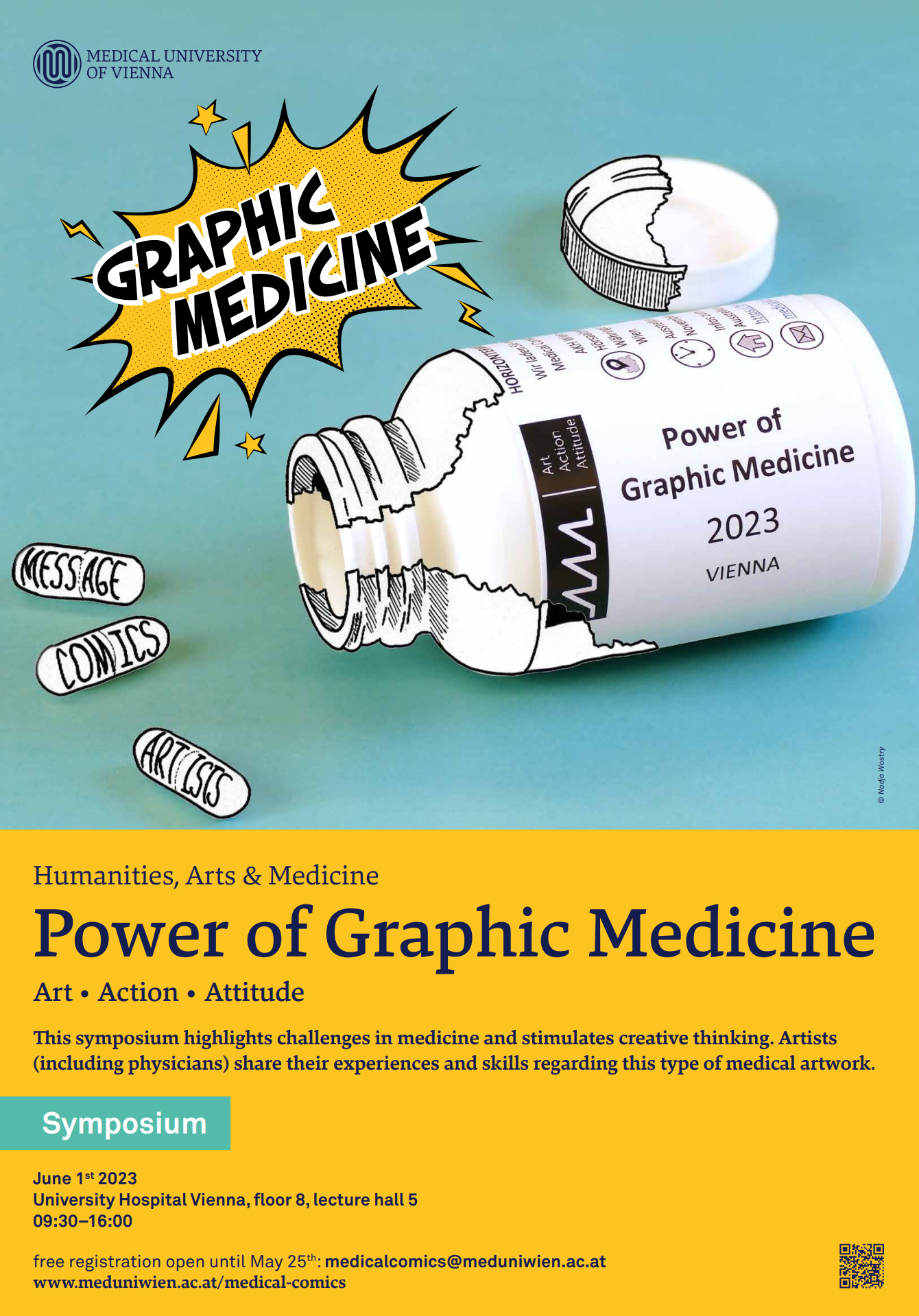 Poster Graphic Medicine | Symposium 2023